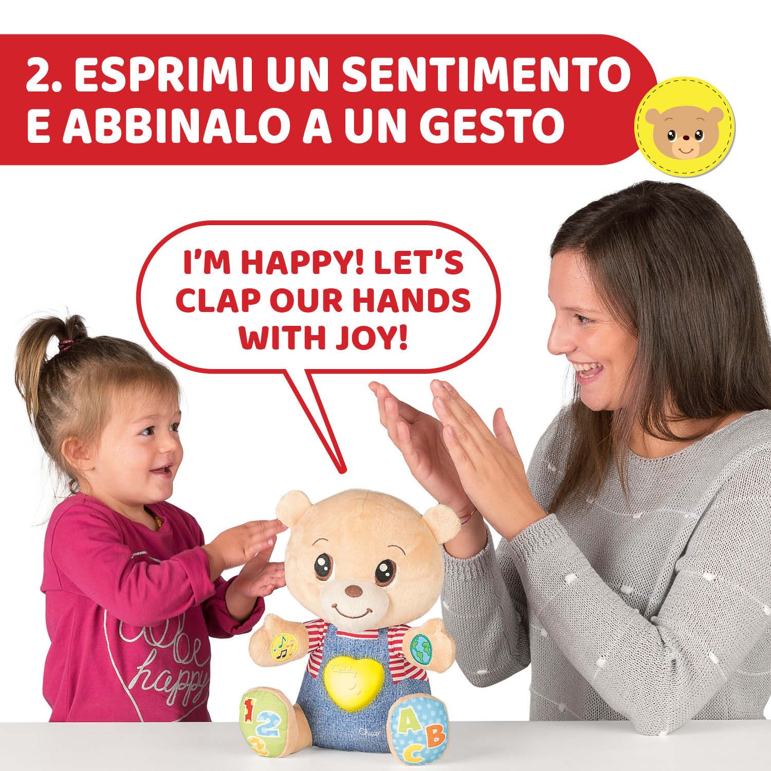Teddy orso delle emozioni - Chicco