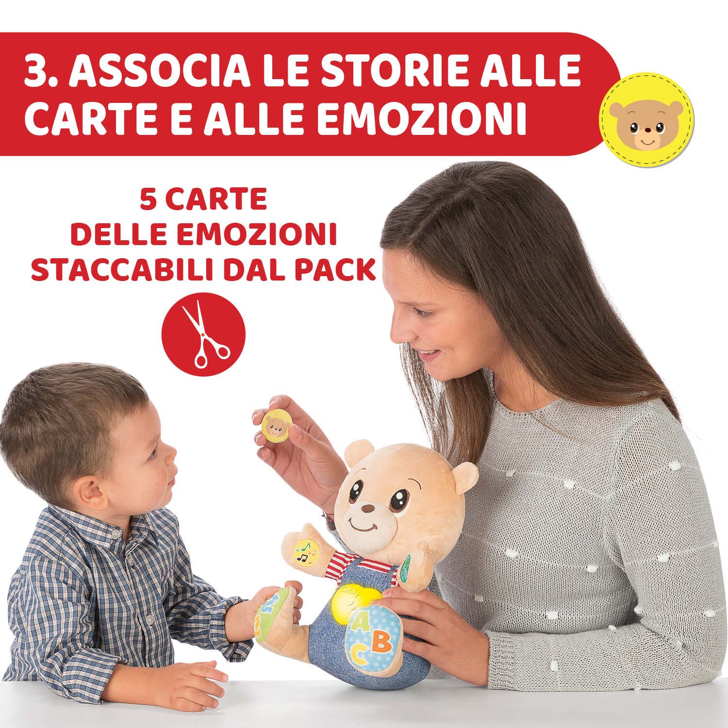 Teddy orso delle emozioni - Chicco