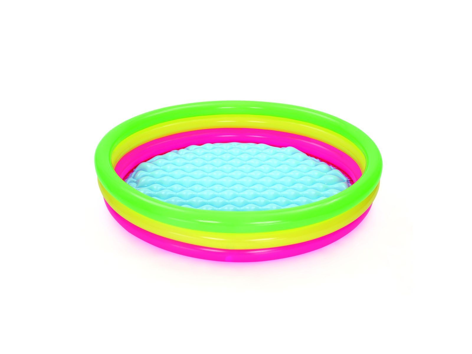 Bestway piscina summer a  3 anelli color con fondo gonfiabile 152x30 cm - Bestway
