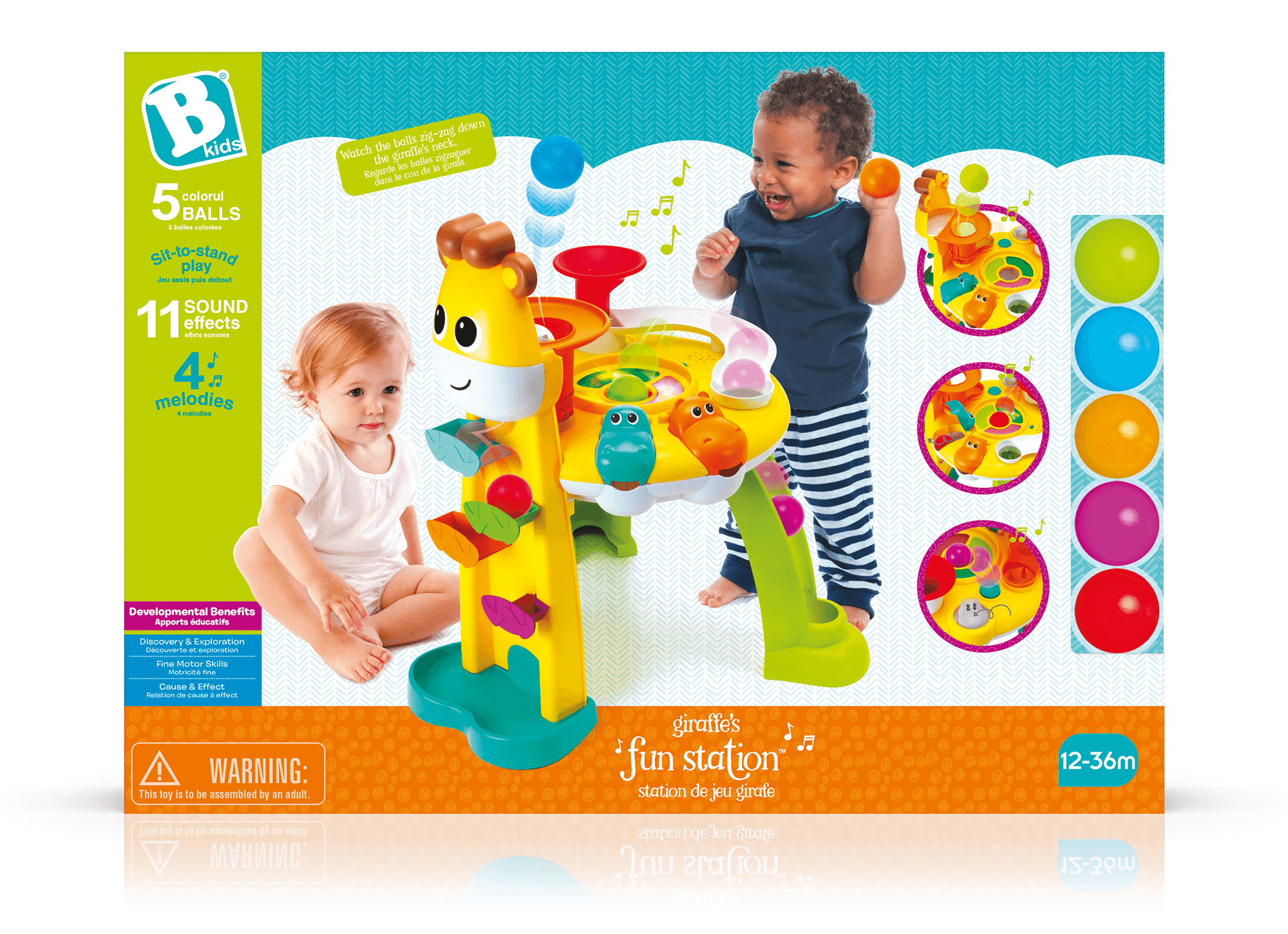 Giraffa centro attività - B-KIDS