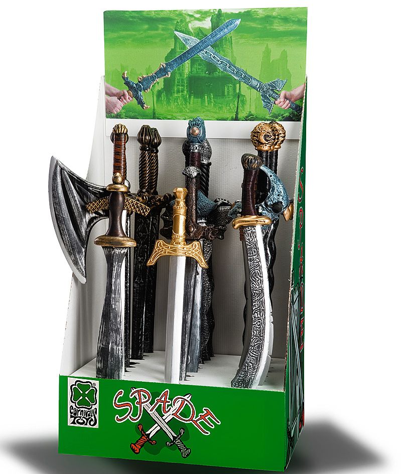 Espositore contenente 24 spade - 