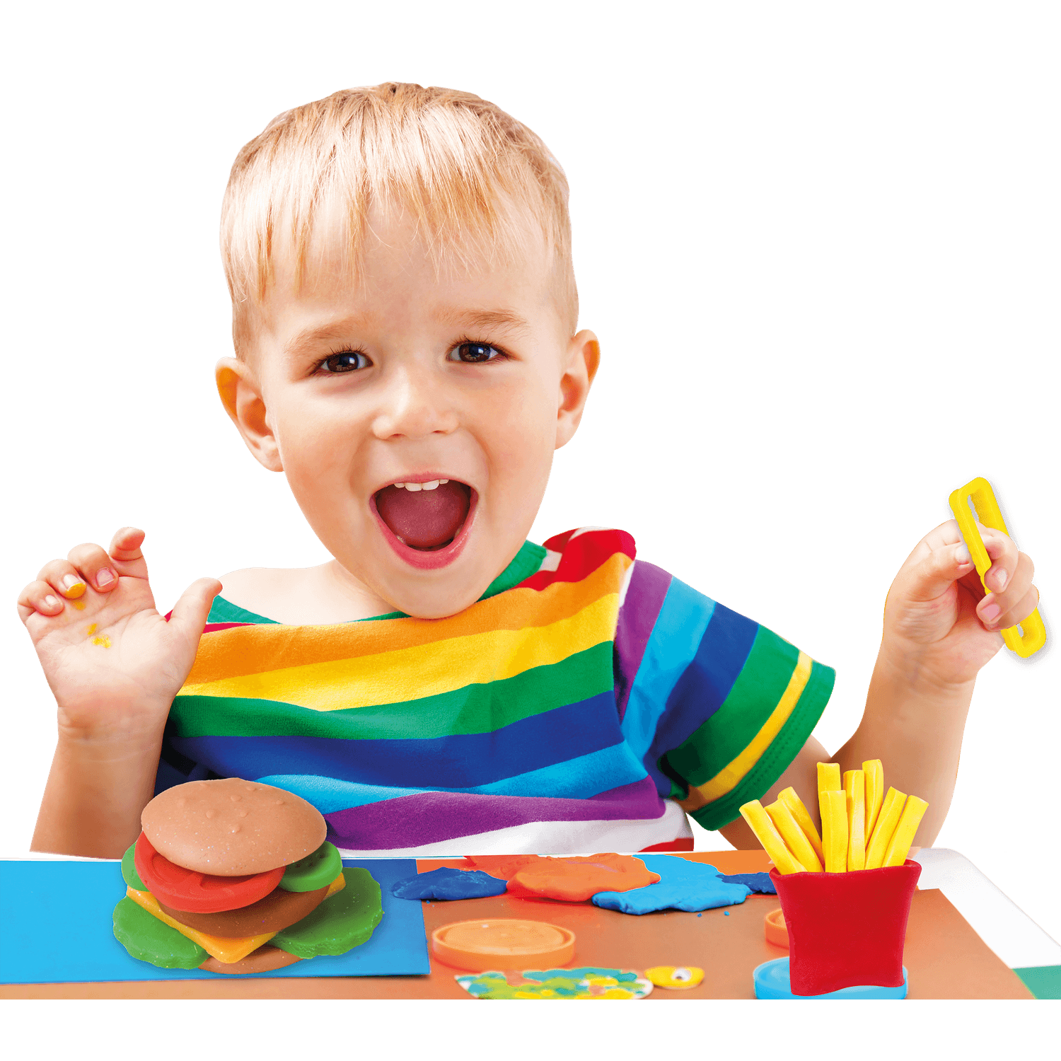 Hamburger set - pasta da modellare - CREA MANIA