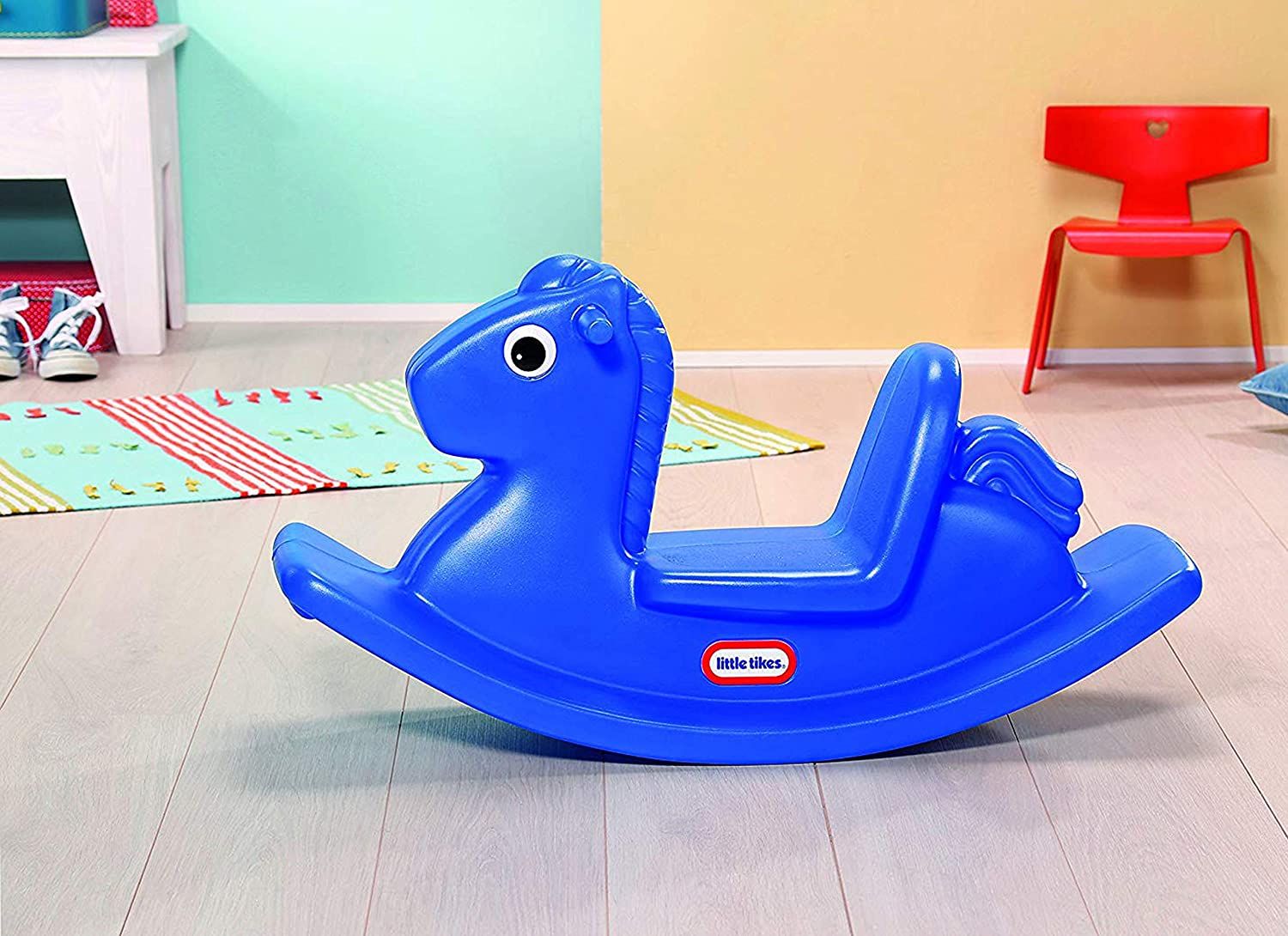 Little tikes cavallo a dondolo blu - LITTLE TIKES