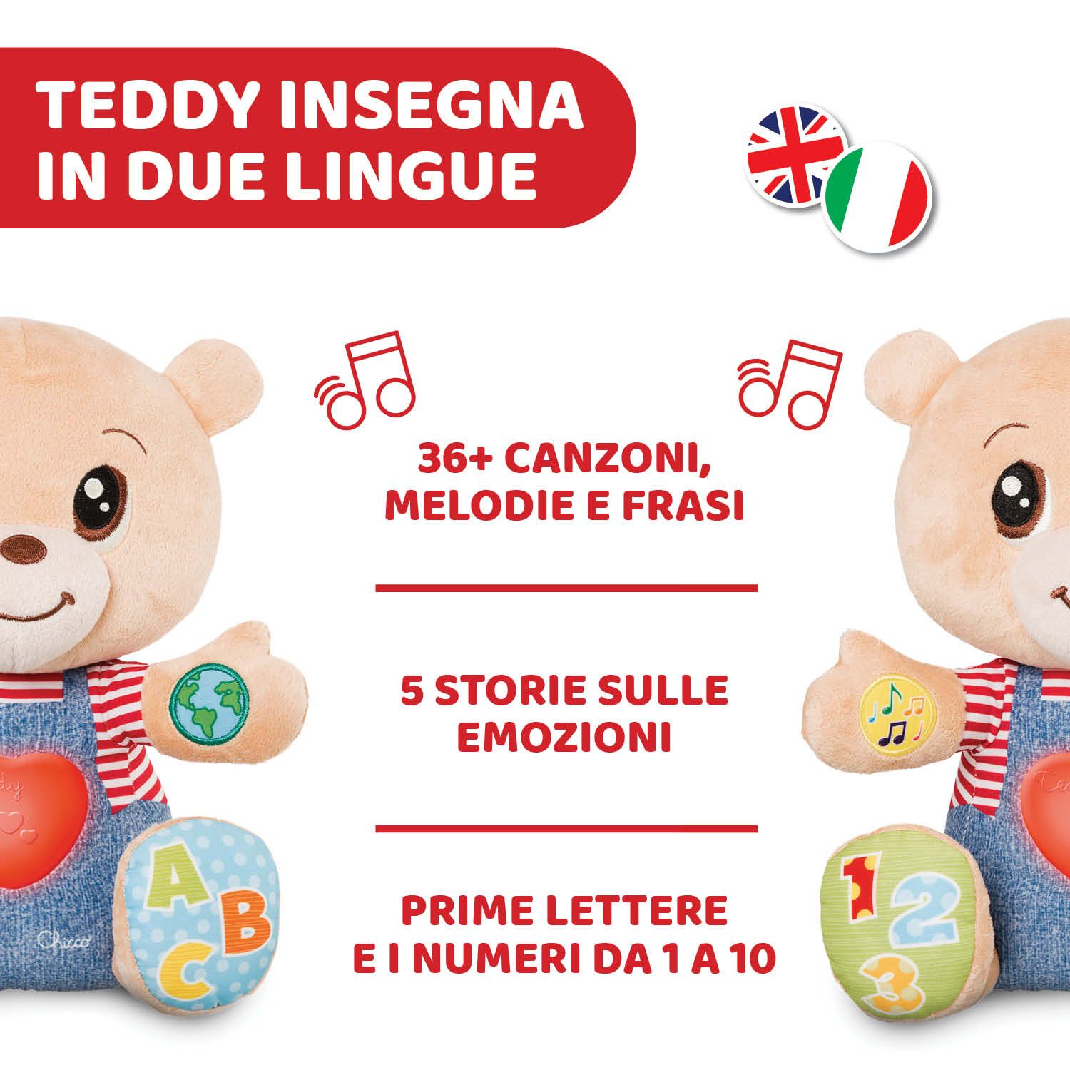 Teddy orso delle emozioni - Chicco