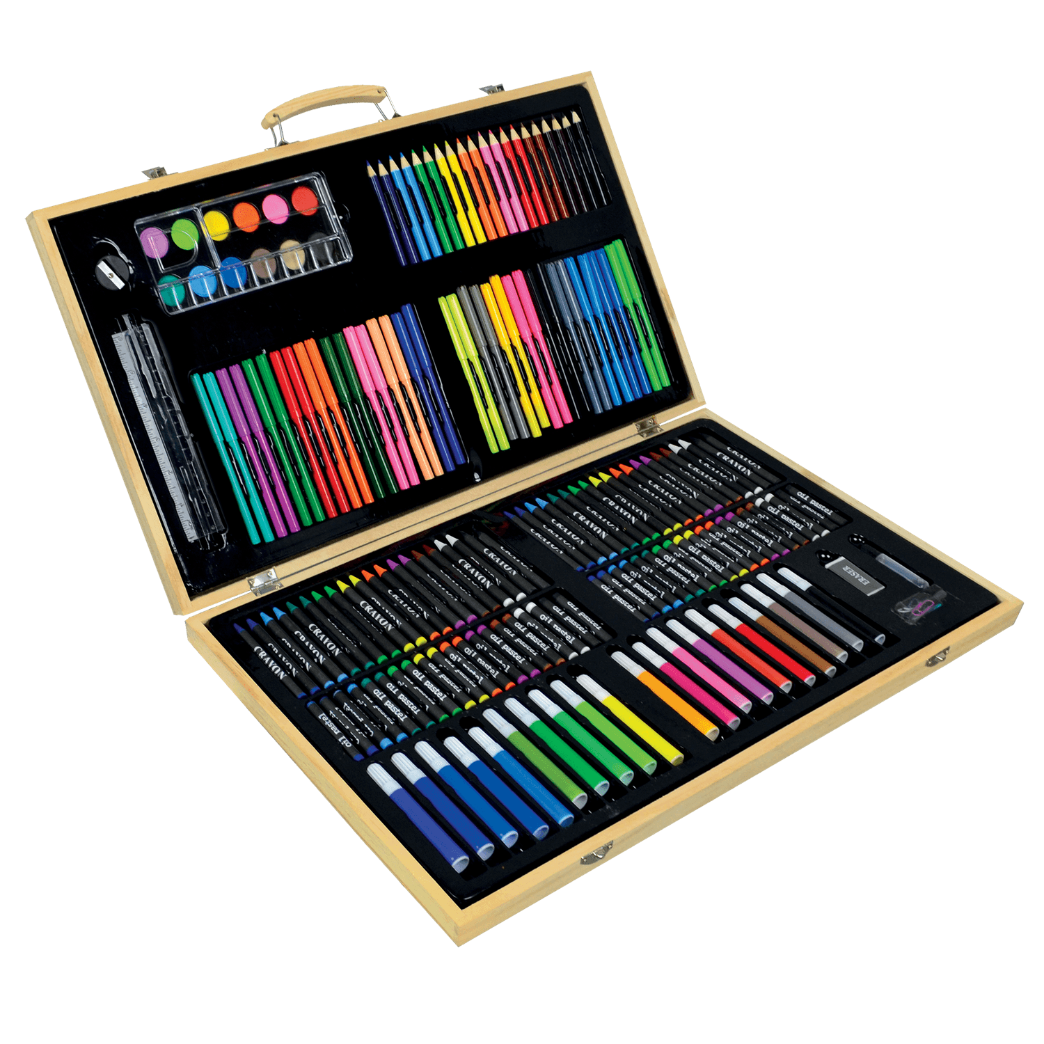 Valigetta in legno 180 pcs - CREA MANIA