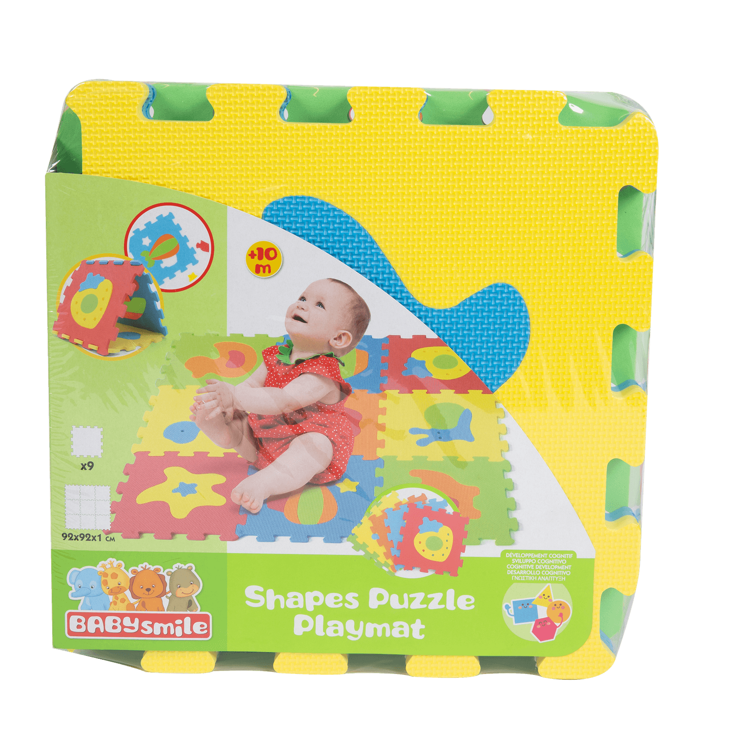 Tappeto puzzle animali 9pcs - BABY SMILE