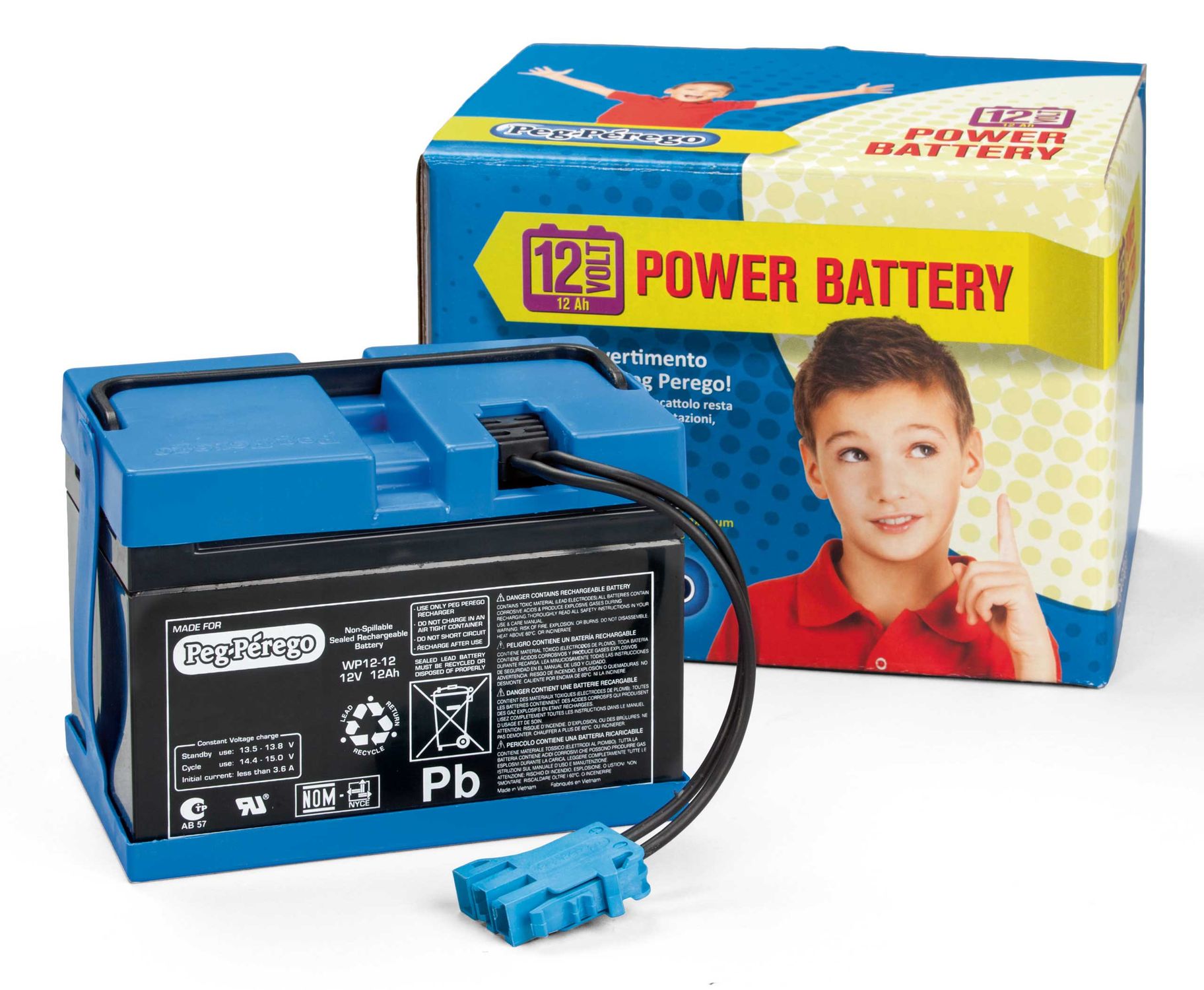 Batteria 12v/12ah  peg perego - Peg Perego