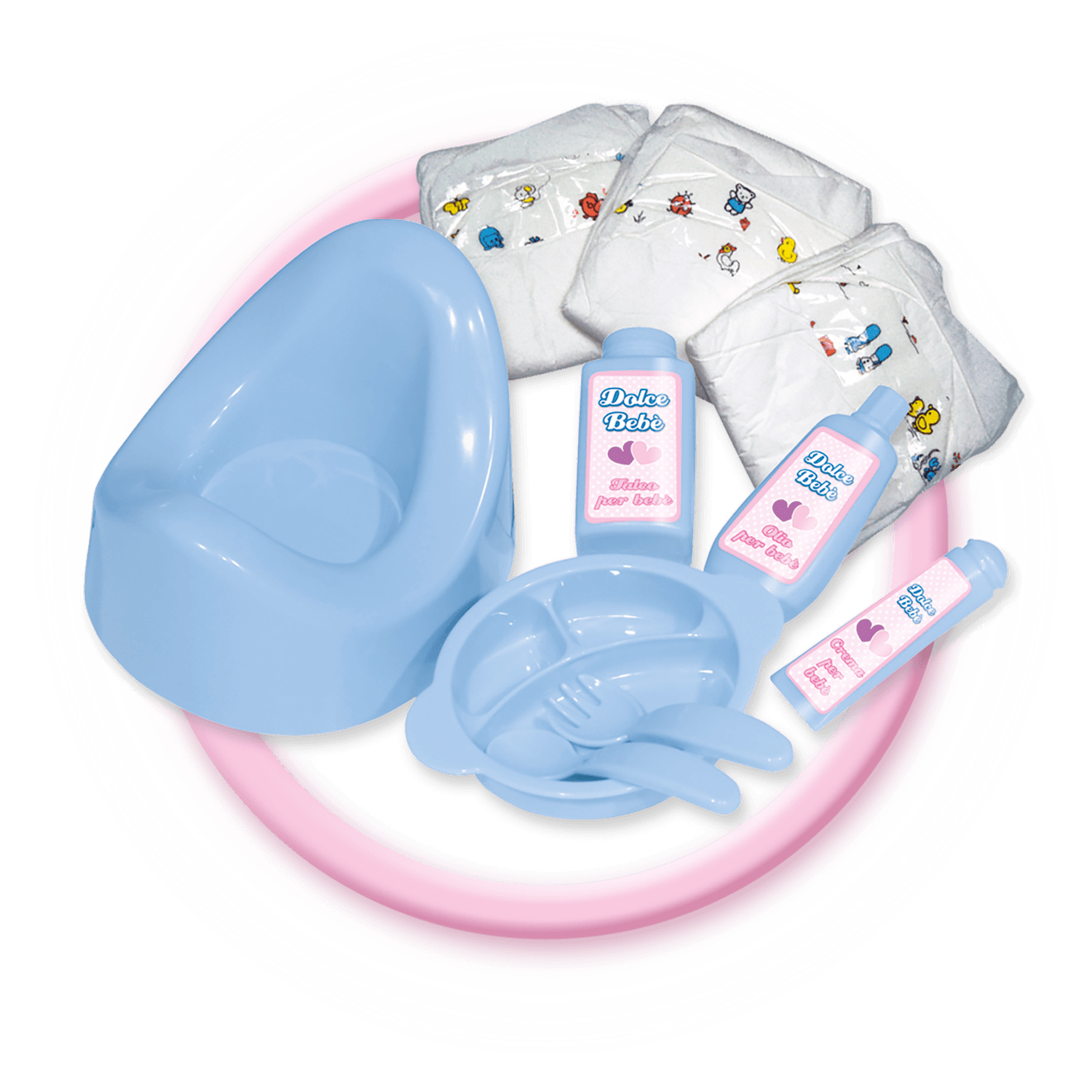 Set pappa e bagnetto - LOVE BEBÈ