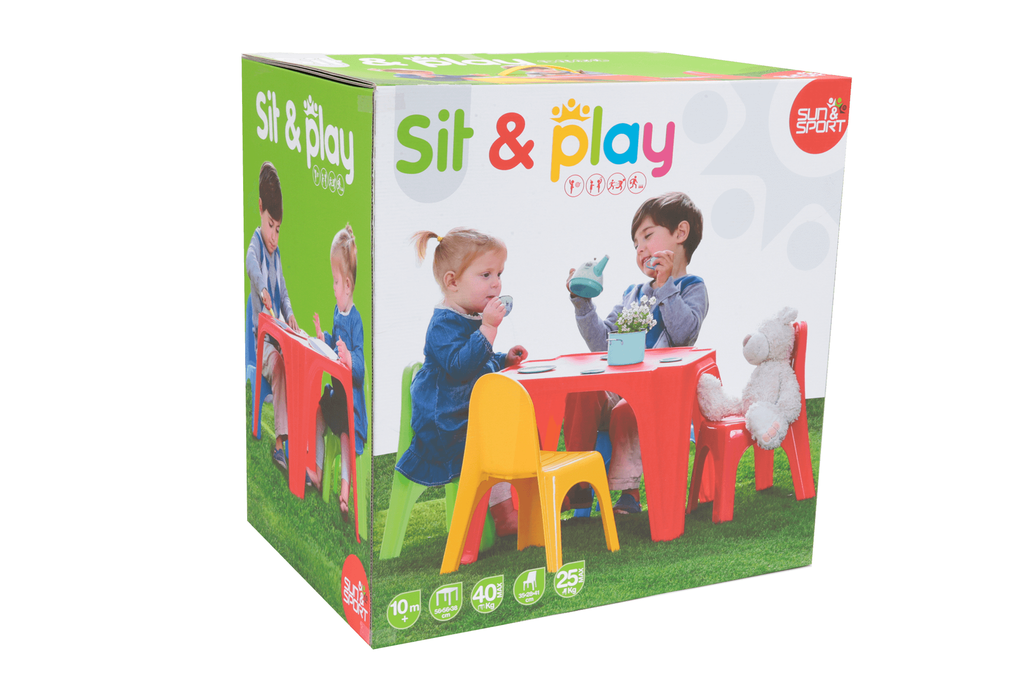 Tavolo e sedie - sit&amp;play - SUN&SPORT