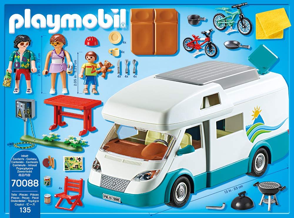 Playmobil 70088 - camper con famiglia in vacanza - Playmobil