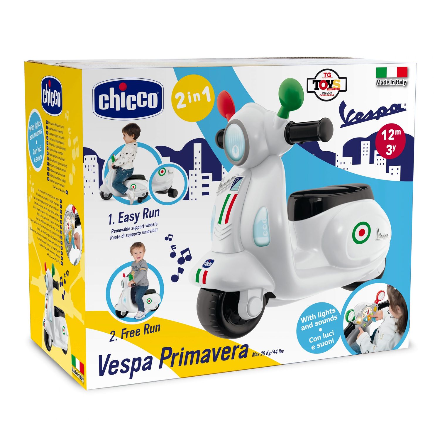 Cavalcabile vespa primavera italy - Chicco