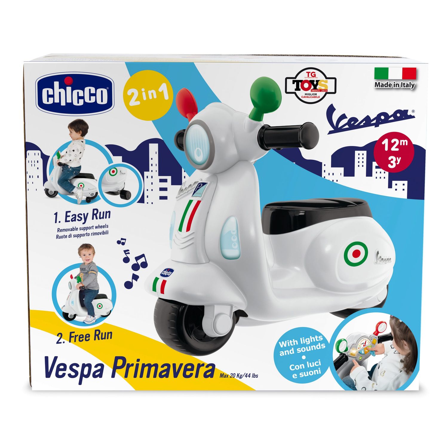 Cavalcabile vespa primavera italy - Chicco