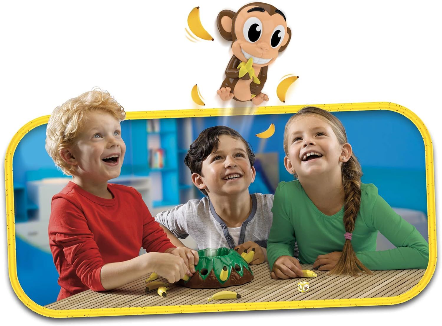 Gioco di società hop-la-banana - goliath - 2-5 giocatori - per bambini dai 4 anni in su - GOLIATH