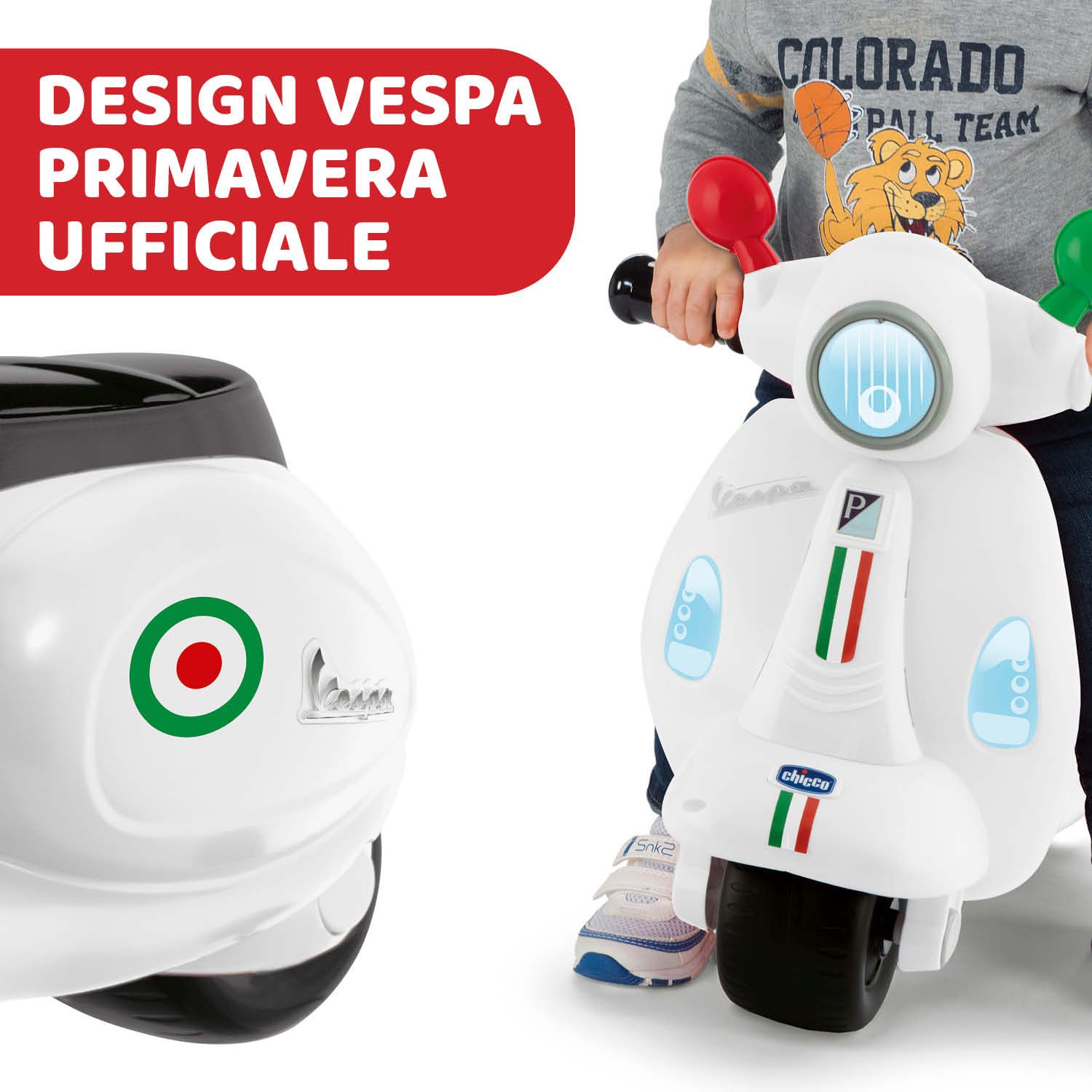 Cavalcabile vespa primavera italy - Chicco