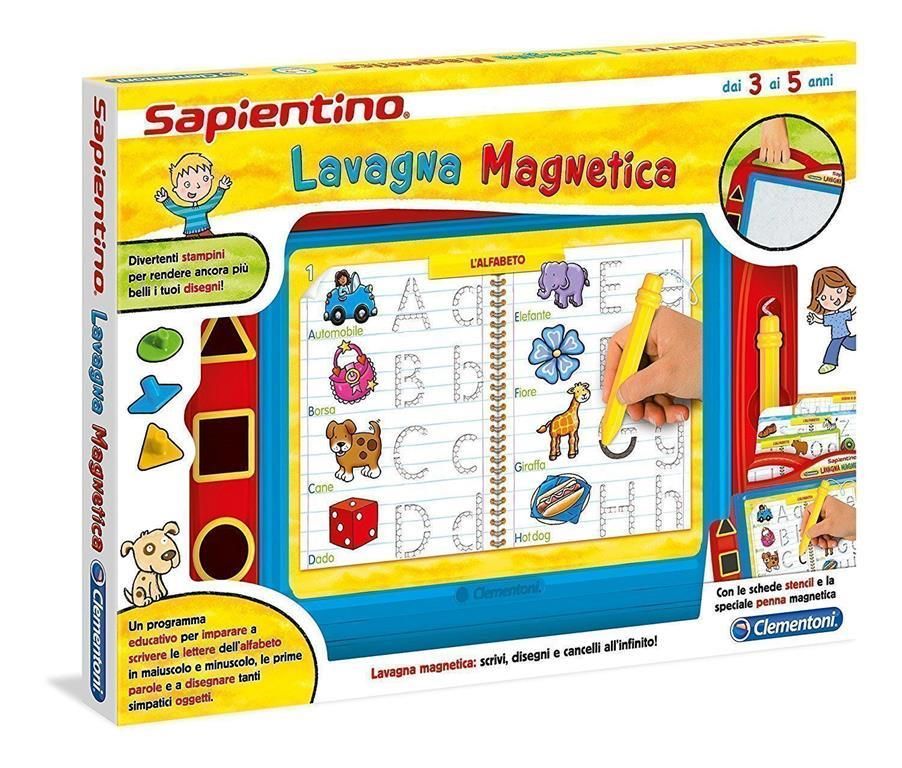 Clementoni - 12037d - sapientino - lavagna magnetica - CLEMENTONI, SAPIENTINO