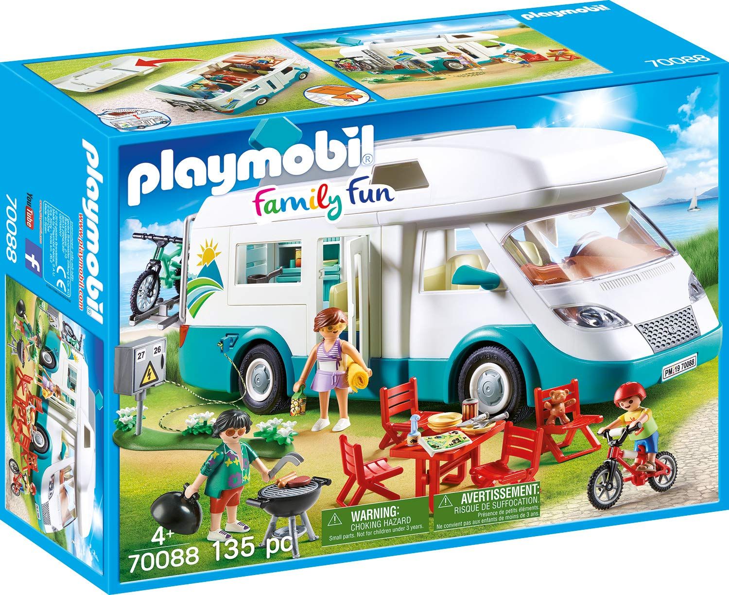Playmobil 70088 - camper con famiglia in vacanza - Playmobil