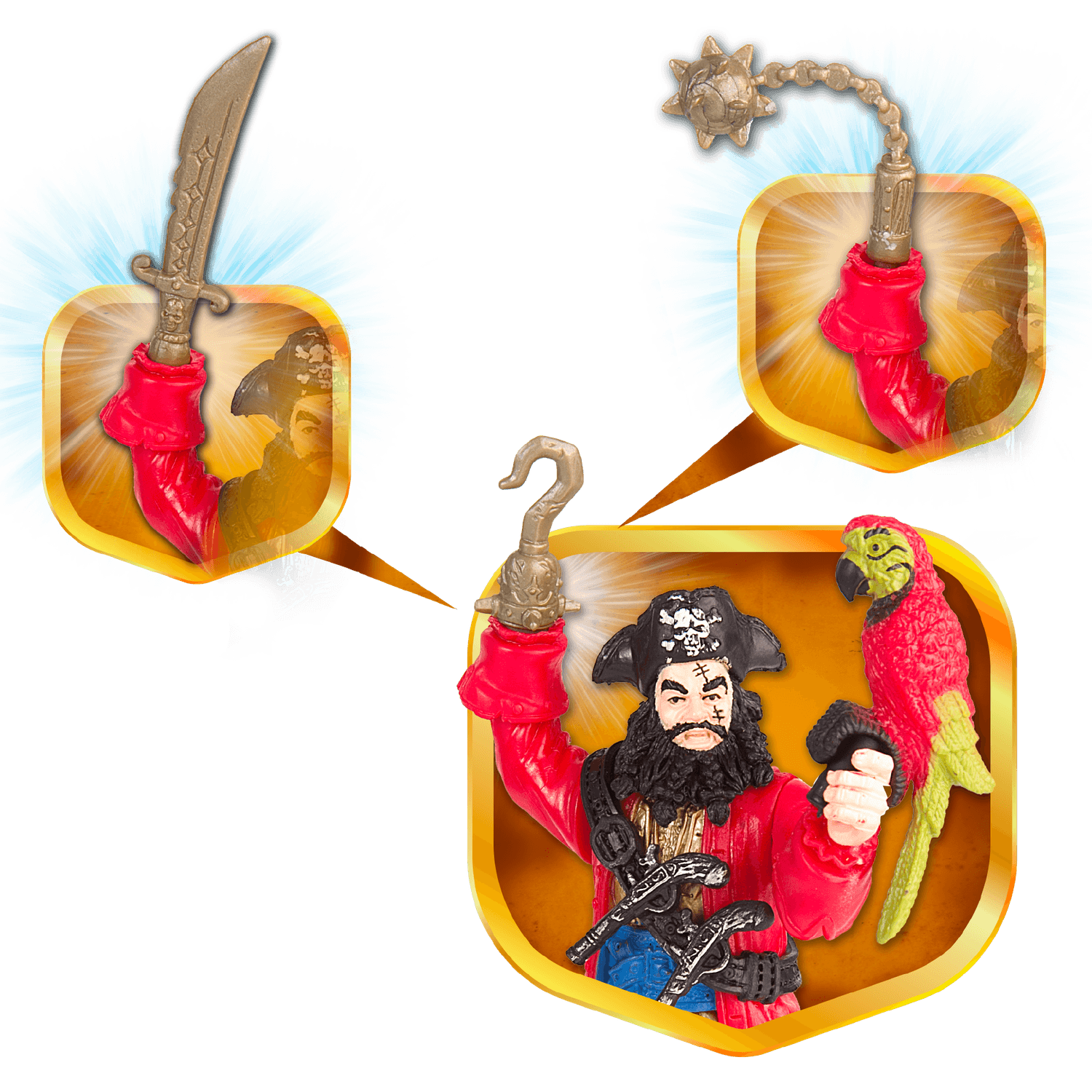 Playset nave dei pirati - INVINCIBLE HEROES, SUPERSTAR