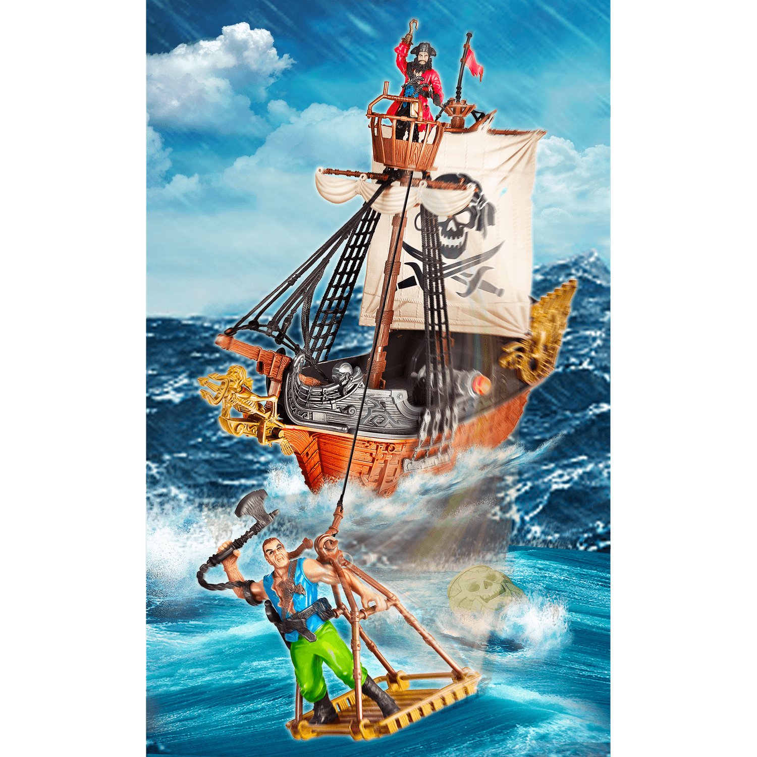 Playset nave dei pirati - INVINCIBLE HEROES, SUPERSTAR