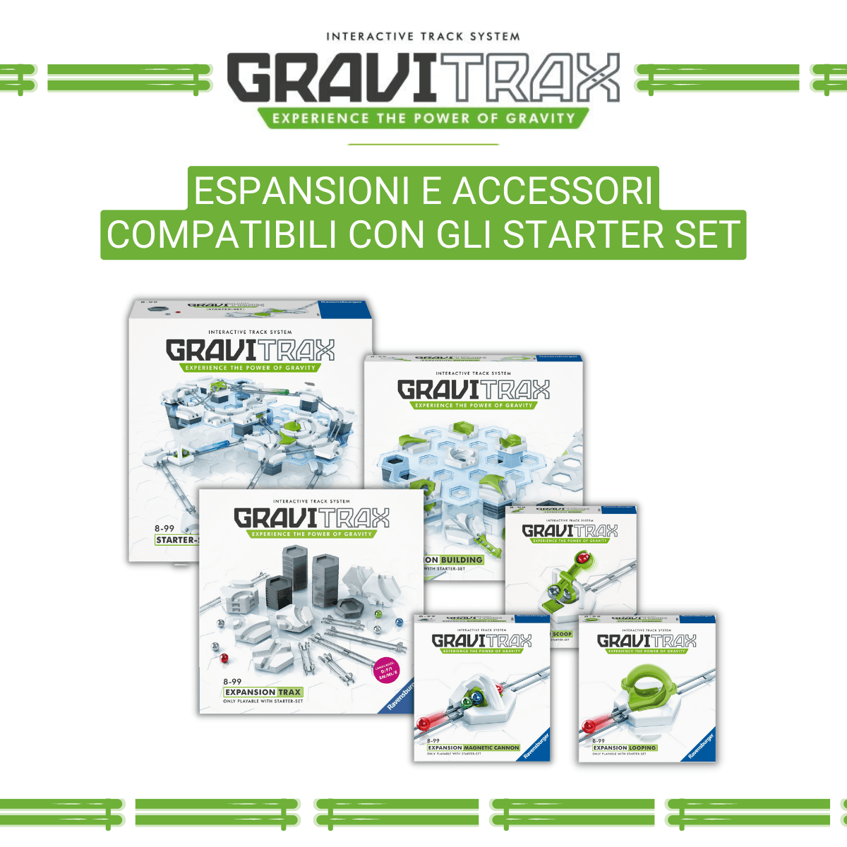 Ravensburger gravitrax tiptube, gioco innovativo ed educativo stem, 8+, accessorio - GRAVITRAX