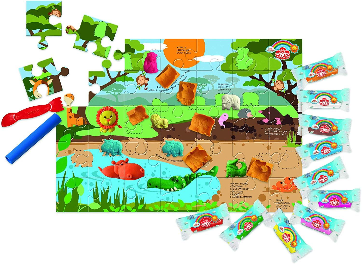 Dido' model & puzzle - pasta da modellare + puzzle - DIDO'