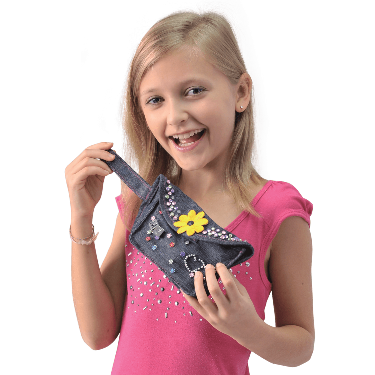 Borsetta jeans da decorare - CREA MANIA