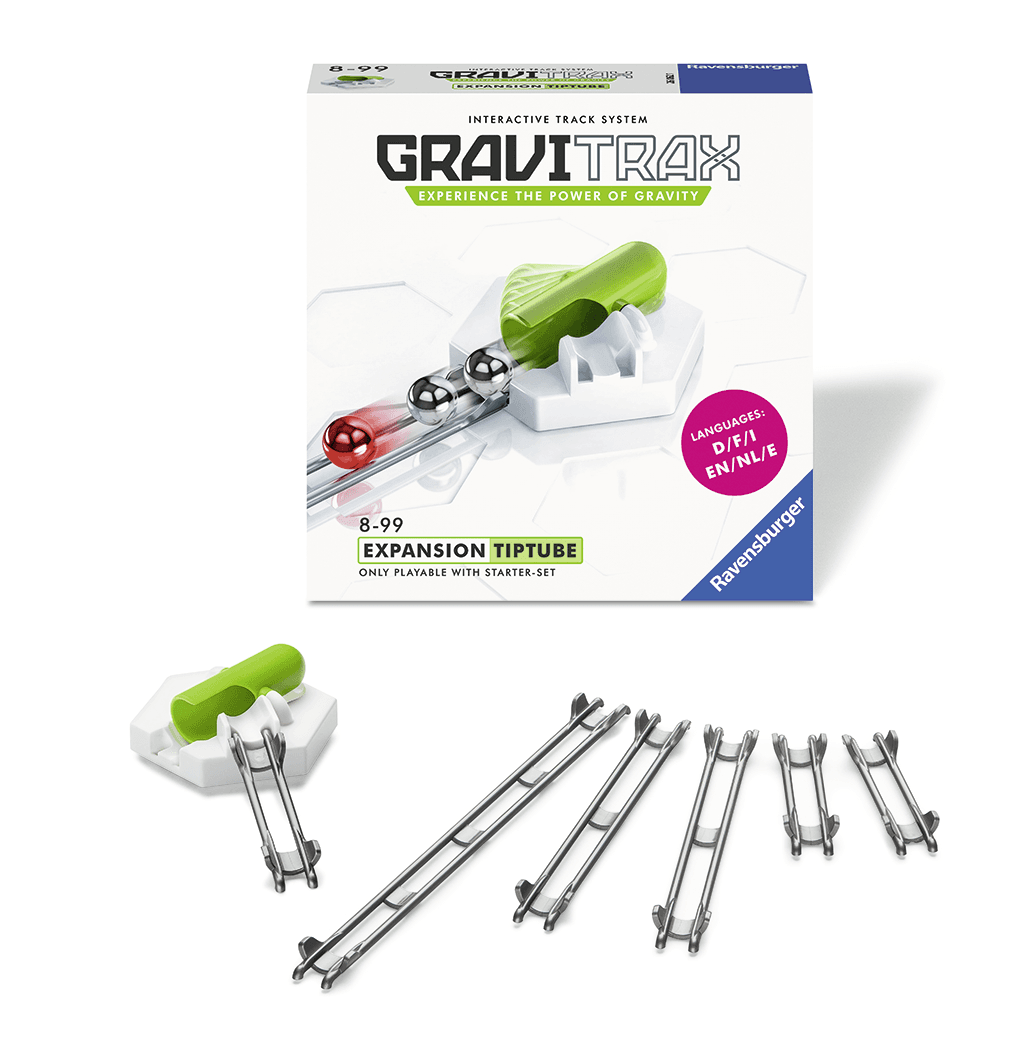 Ravensburger gravitrax tiptube, gioco innovativo ed educativo stem, 8+, accessorio - GRAVITRAX