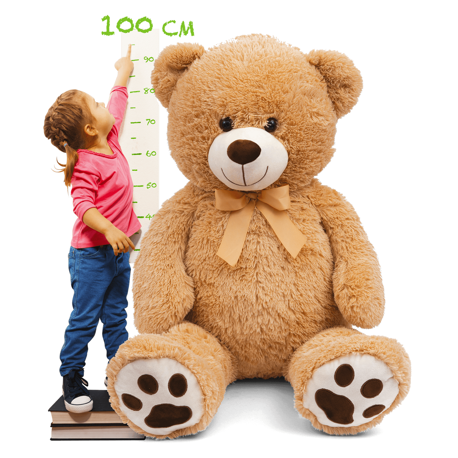 Peluche orso 100cm - AMI PLUSH, SUPERSTAR