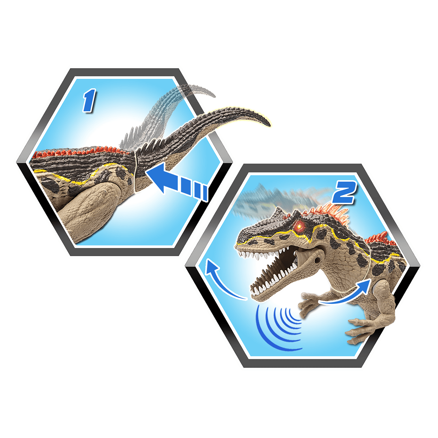 Mega playset dinosauro - INVINCIBLE HEROES