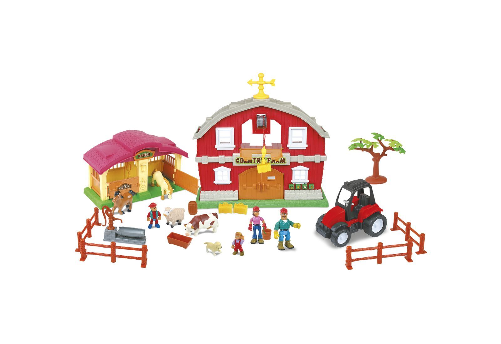 Mega set fattoria - ANIMAL WORLD