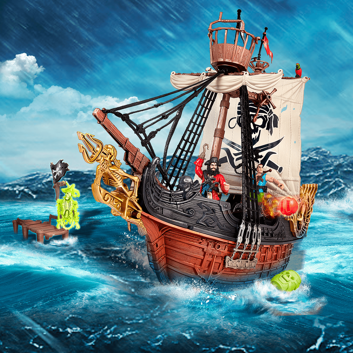 Playset nave dei pirati - INVINCIBLE HEROES, SUPERSTAR