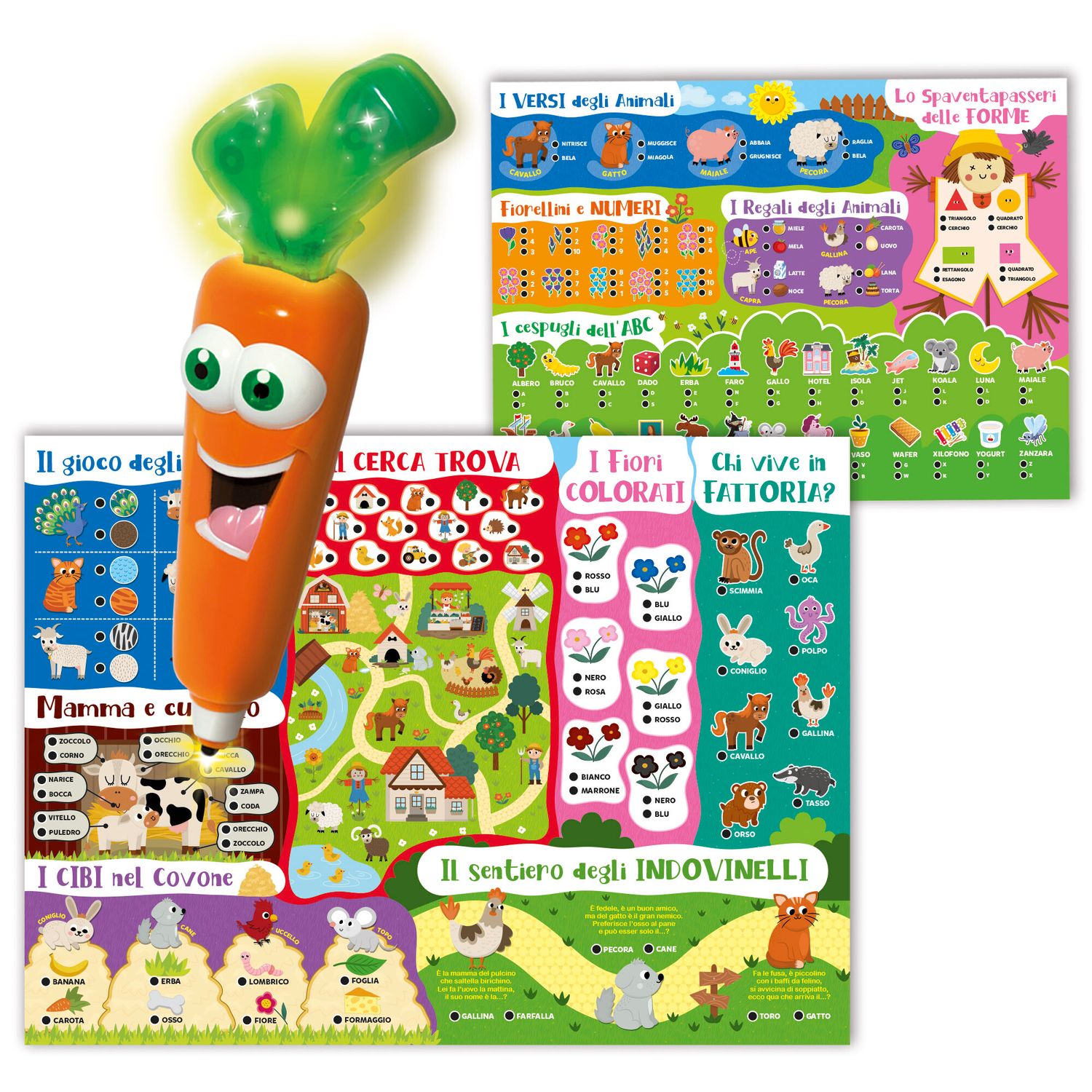 Carotina penna parlante 50 giochi nuova edizione - LISCIANI
