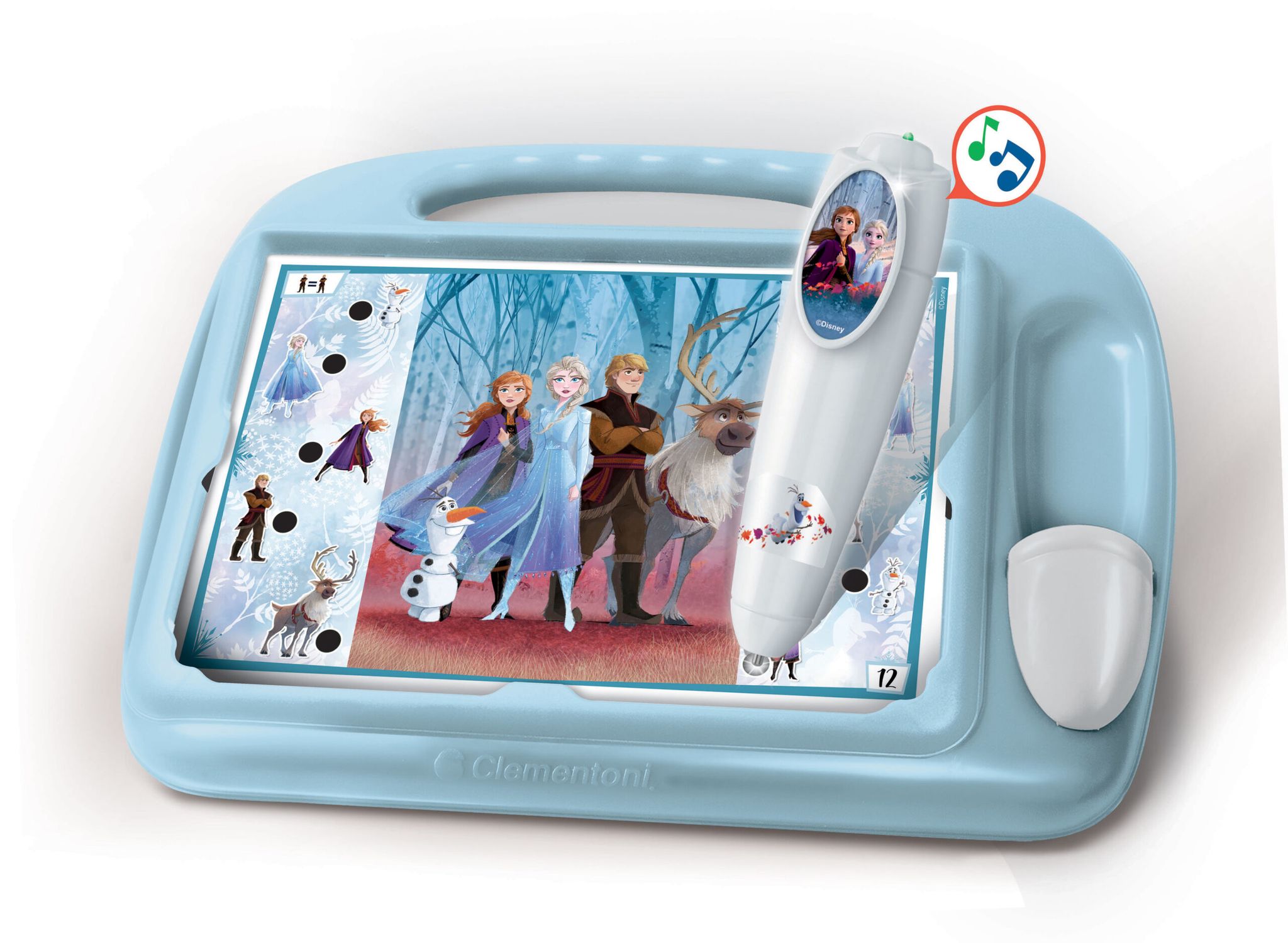Clementoni  - 16186 - sapientino travel quiz disney frozen 2 - CLEMENTONI, DISNEY PRINCESS, Disney, Frozen
