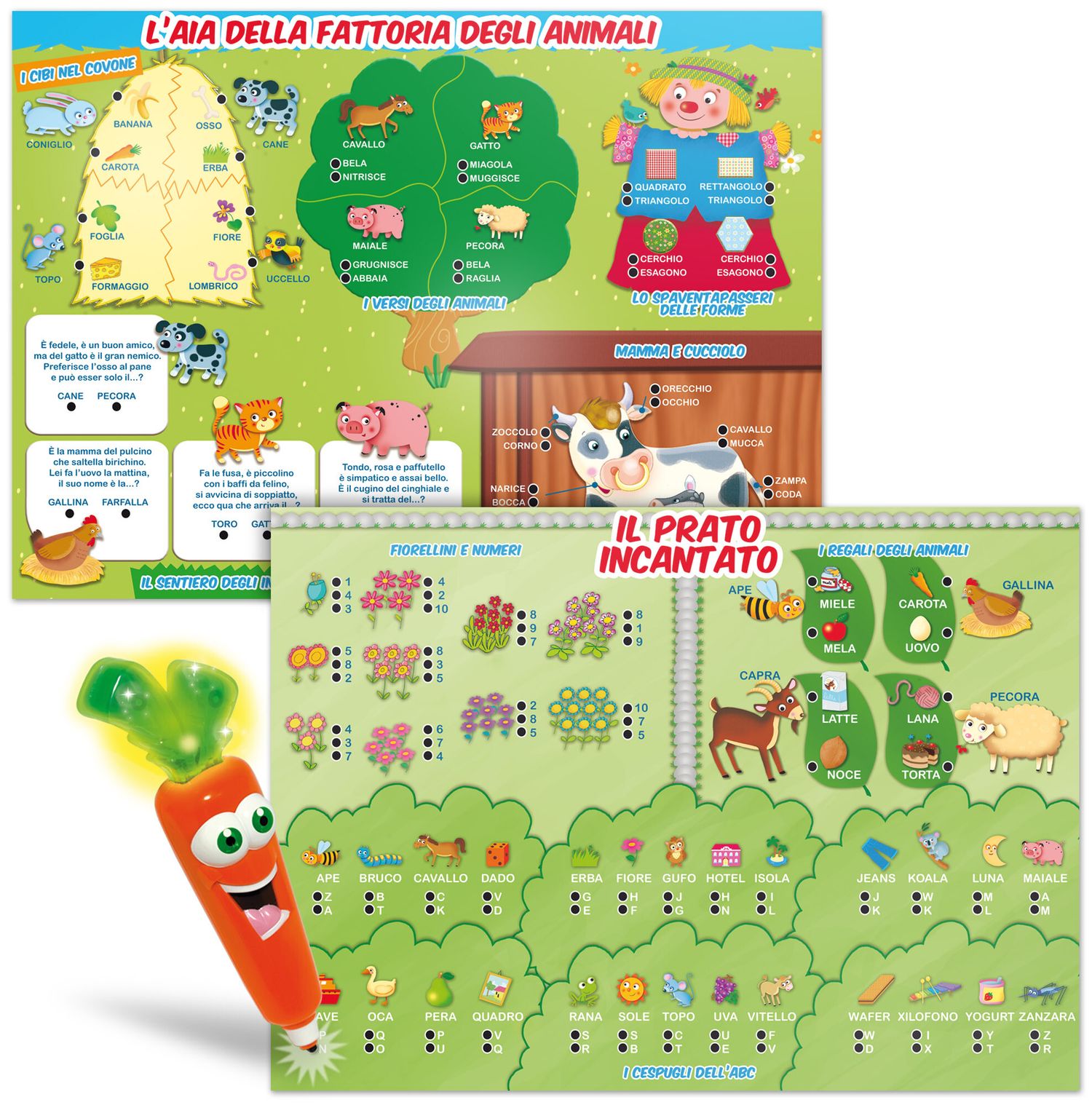 Carotina penna parlante 50 giochi nuova edizione - LISCIANI