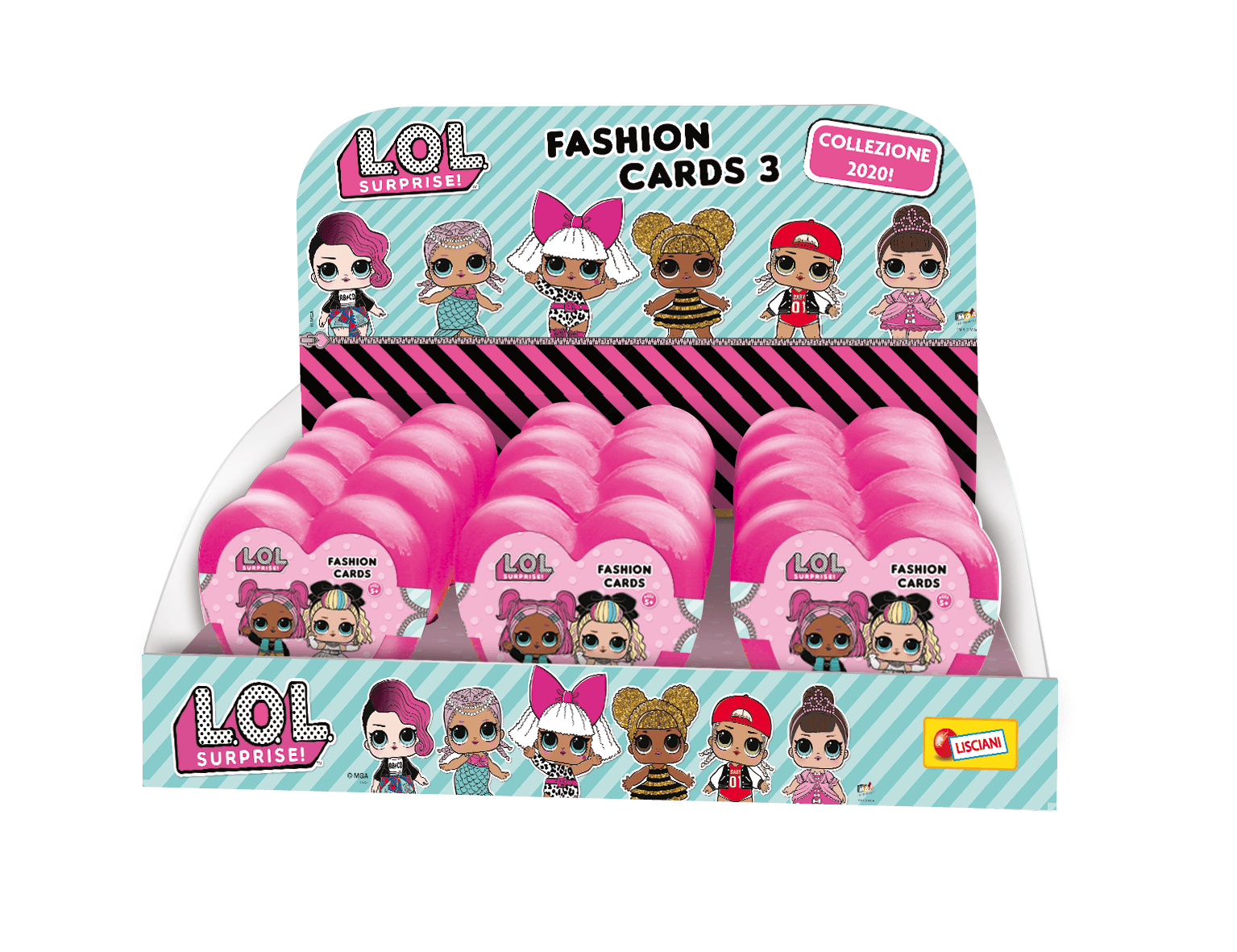 Lisciani - lol surprise fashion cards  nuova collezione - L.O.L SURPRISE