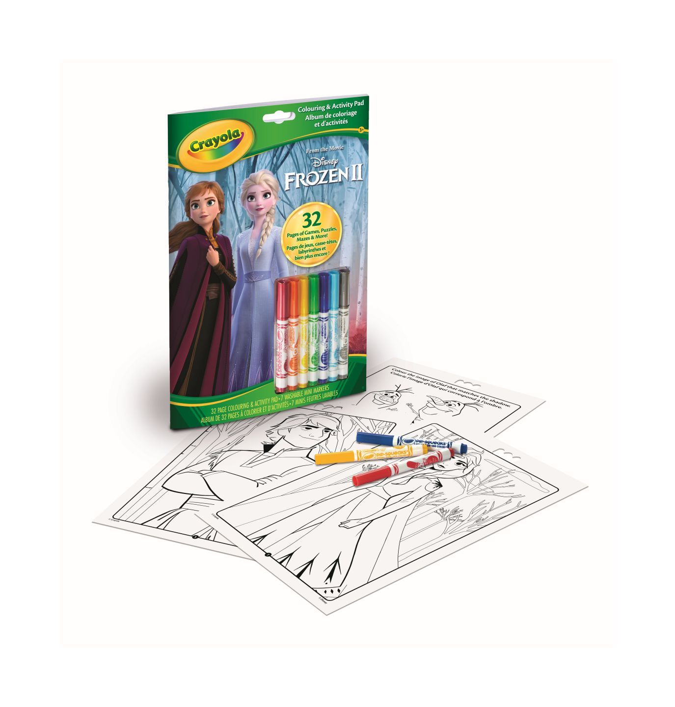 Album attivita'&coloring disney frozen 2 - CRAYOLA, DISNEY PRINCESS, Frozen