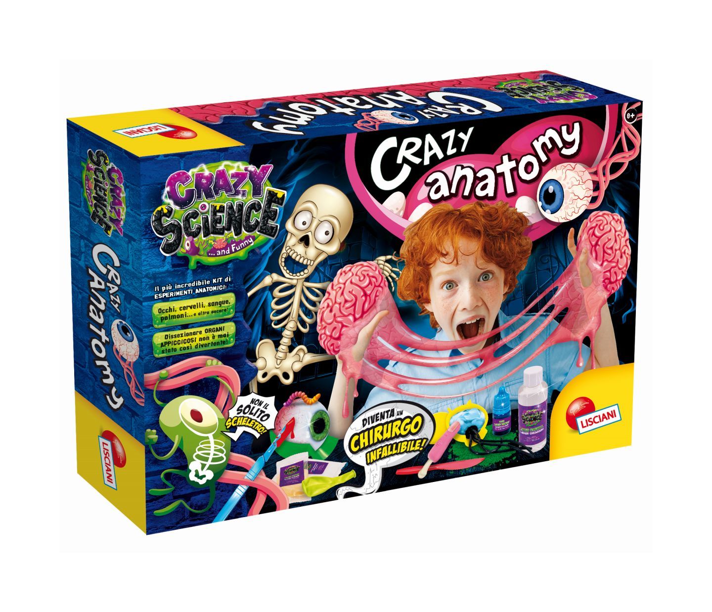 Lisciani - crazy science crazy anatomy - LISCIANI