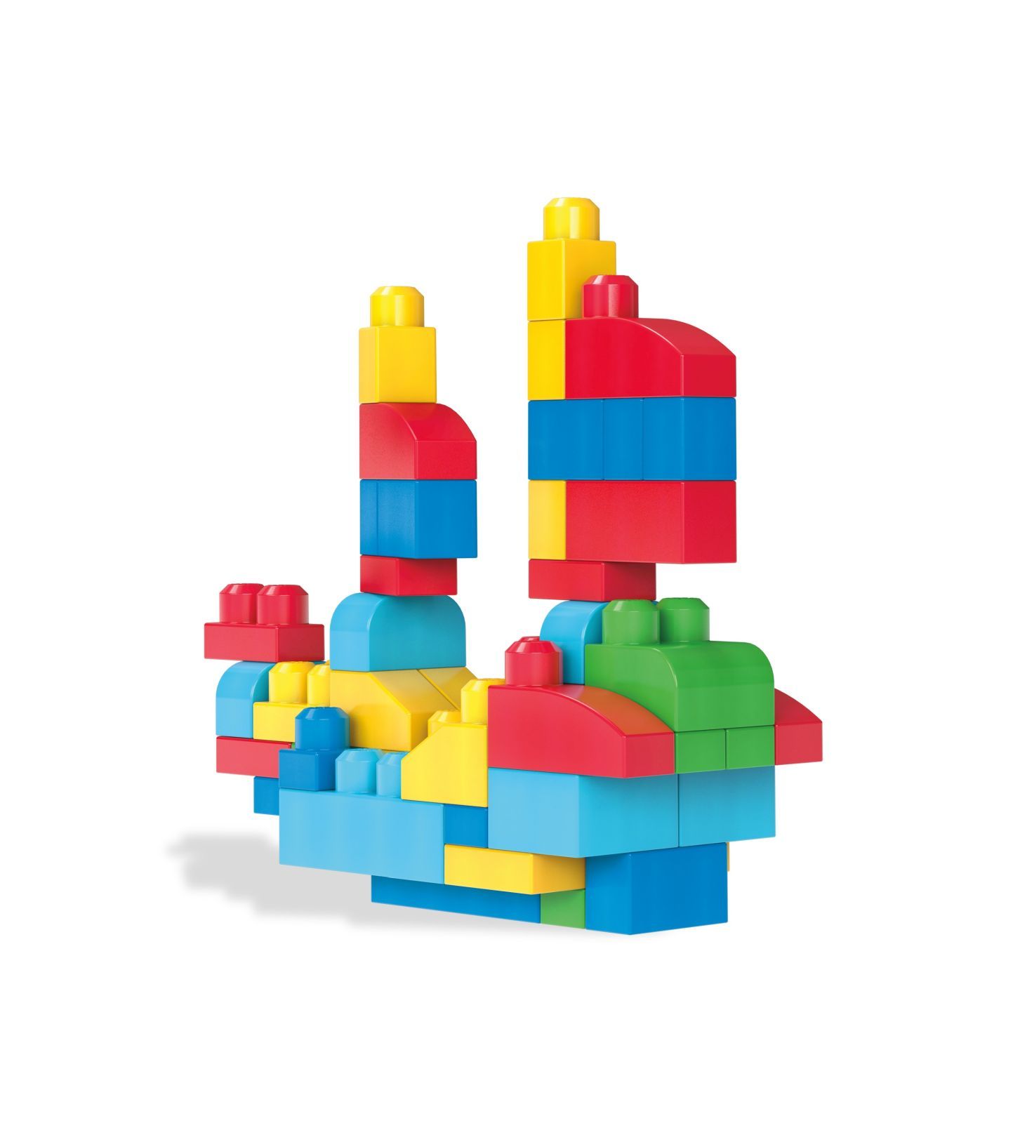 Mega bloks sacca ecologica blocchi da costruzione, 60 pezzi, assortimento - 