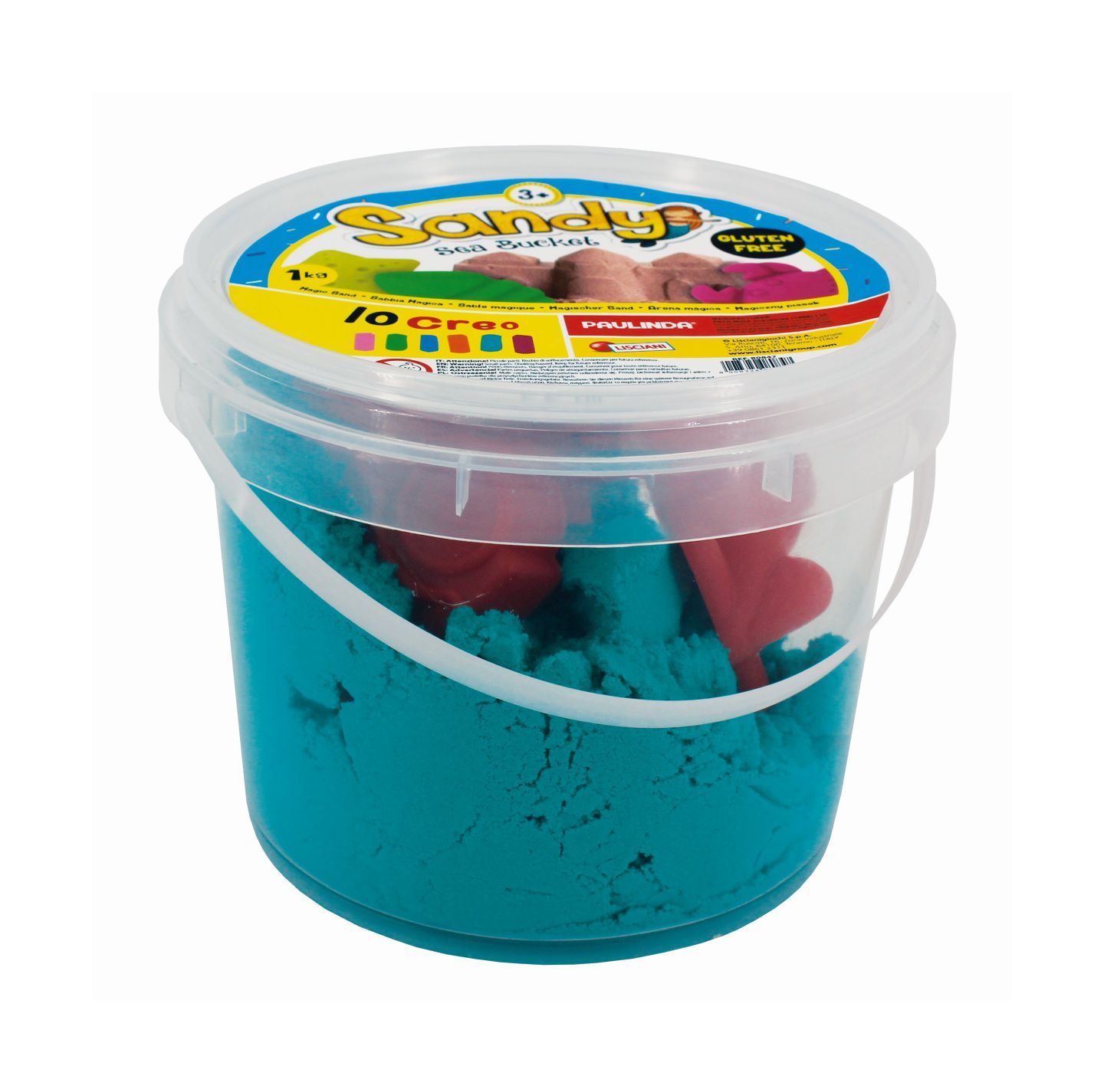 Lisciani - sandy sea magico secchiello (1kg) - LISCIANI