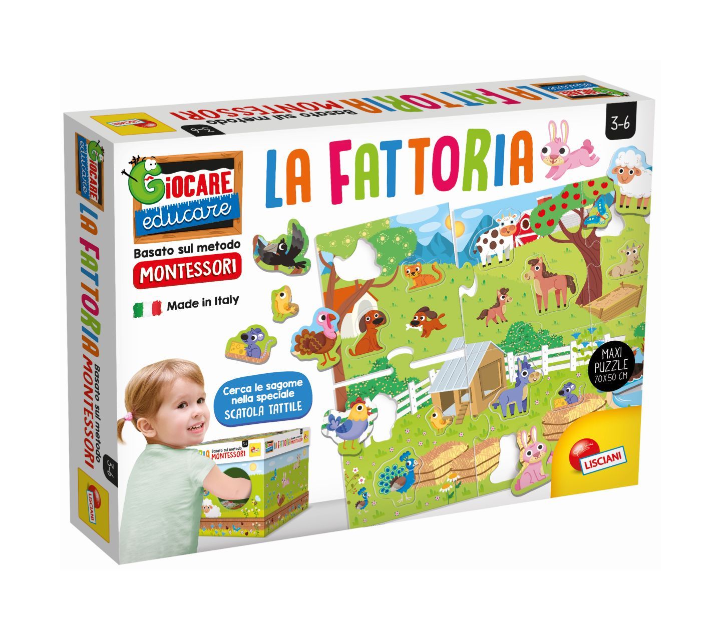 Lisciani - montessori maxi la mia fattoria - LISCIANI