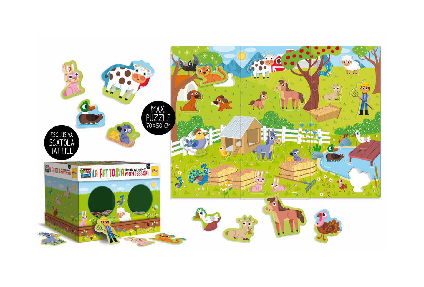 Lisciani - montessori maxi la mia fattoria - LISCIANI