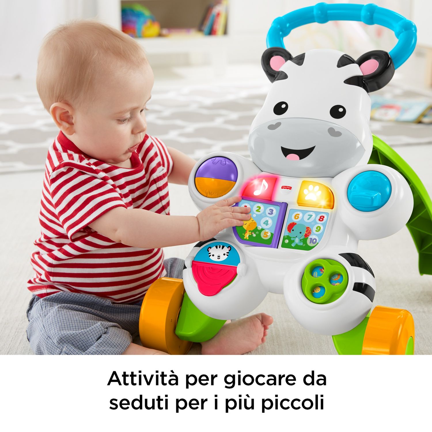 Fisher-price - zebra primi passi per l'apprendimento - FISHER-PRICE