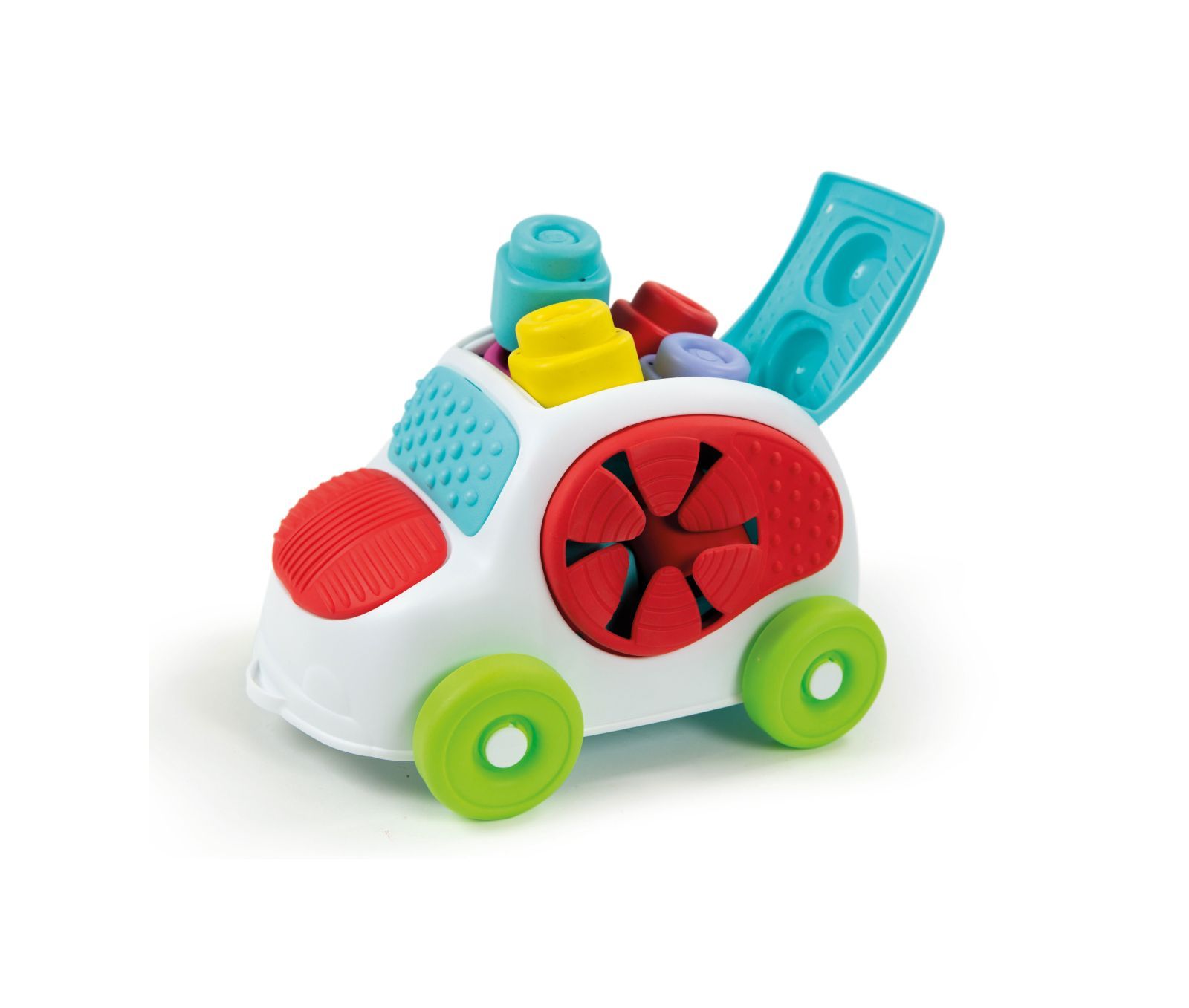 Clementoni - 17315 - soft clemmy - tocca, scopri e guida macchinina sensoriale - CLEMENTONI, CLEMMY