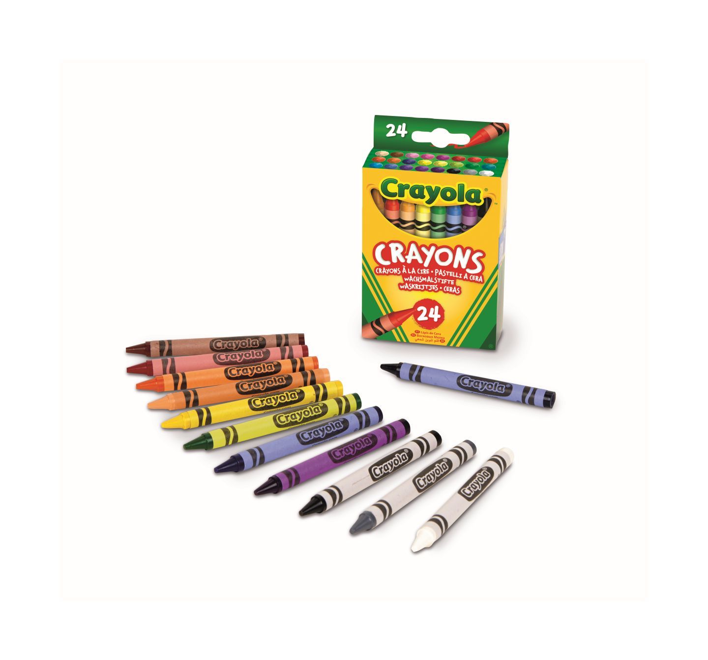 24 pastelli a cera - CRAYOLA