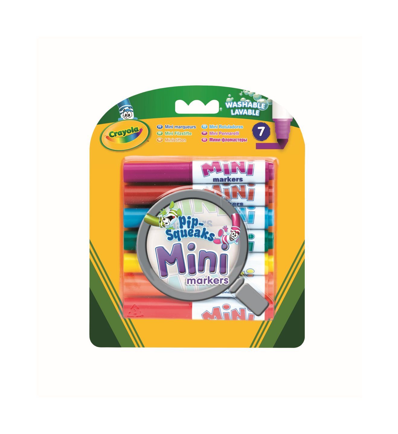 7 mini pennarelli lavabili - CRAYOLA