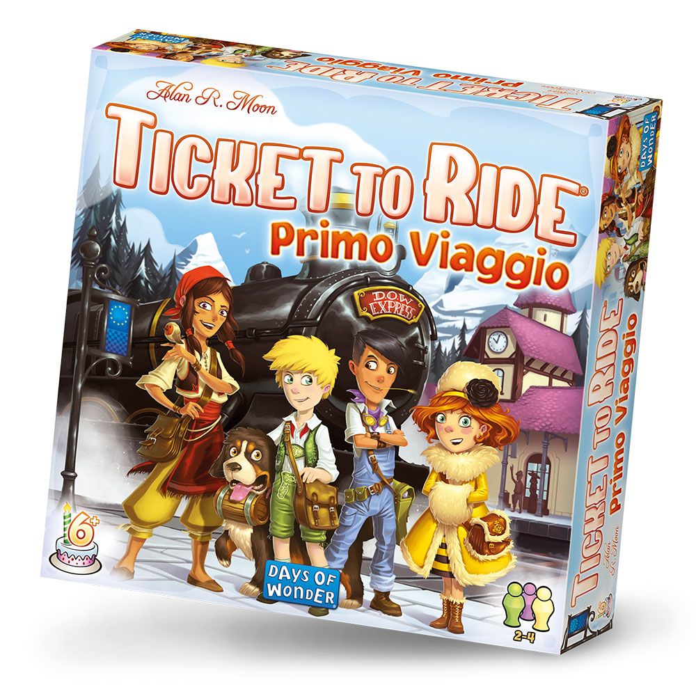 Ticket to ride primo viaggio - ASMODEE