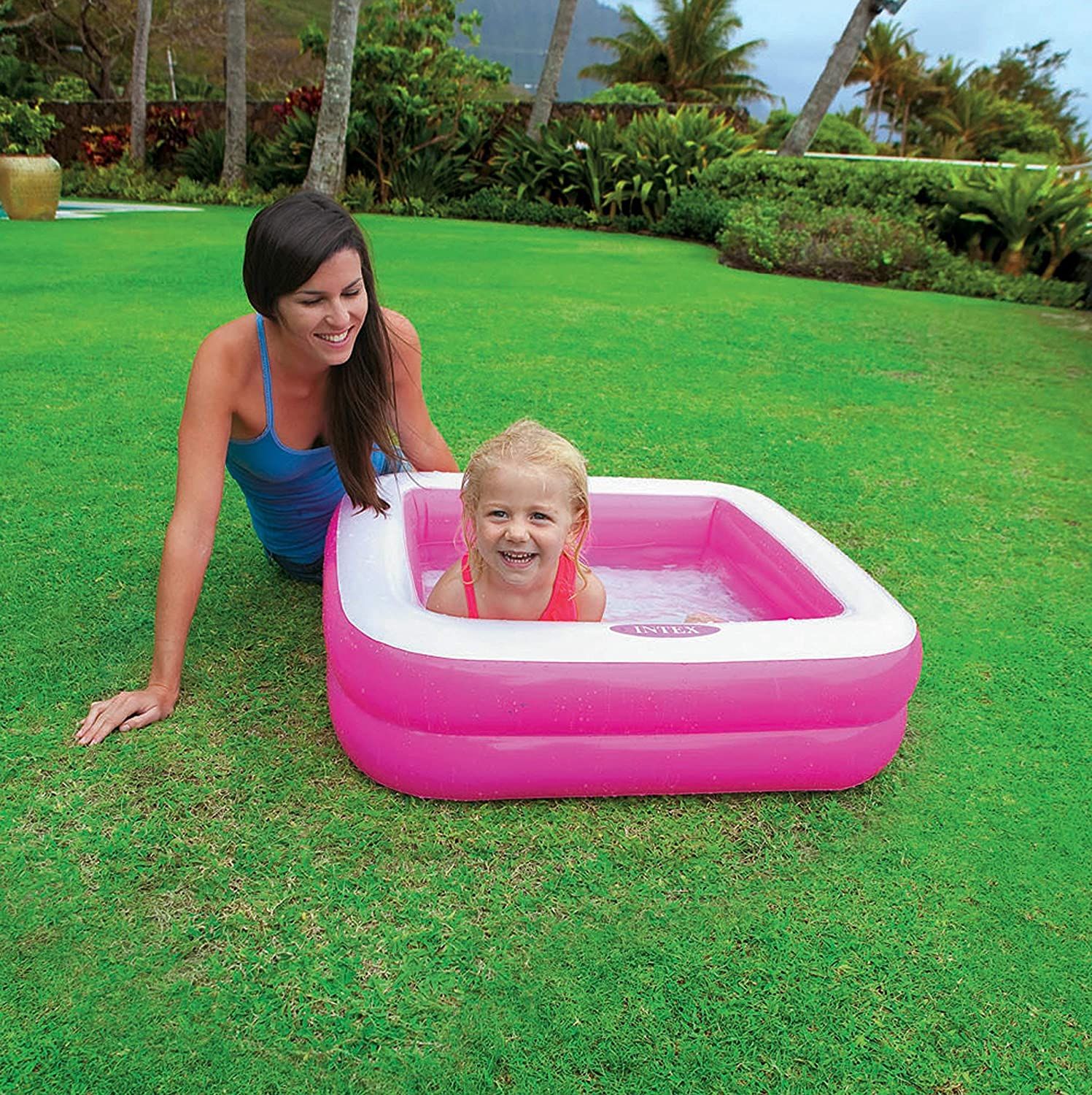 Intex piscina baby rettangolare 85x85x23 cm - INTEX