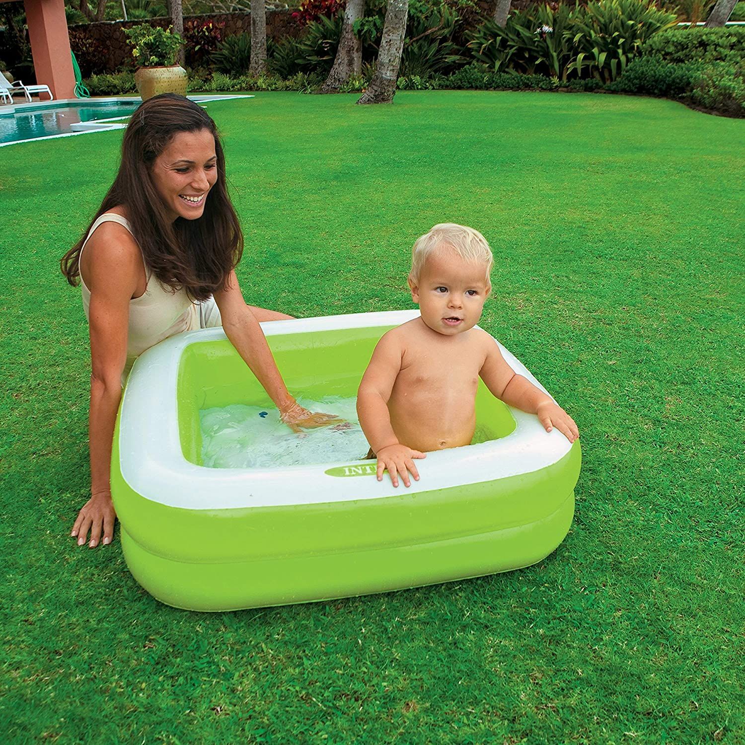 Intex piscina baby rettangolare 85x85x23 cm - INTEX