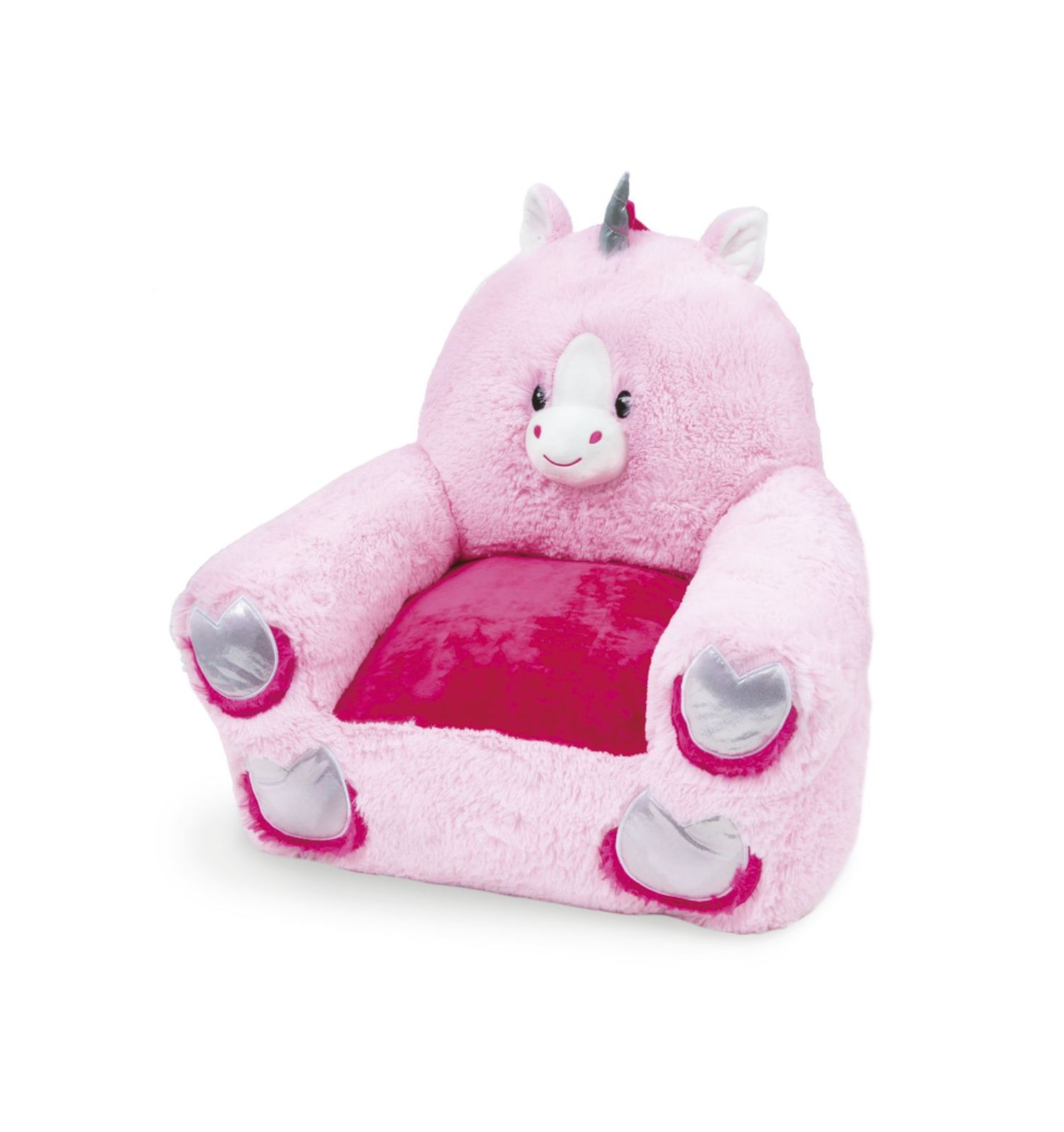 Poltrona peluche assortita unicorno e cagnolino - AMI PLUSH