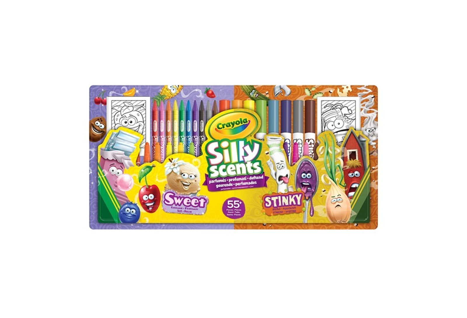 Silly scents- set attività profumelli & puzzarelli - CRAYOLA