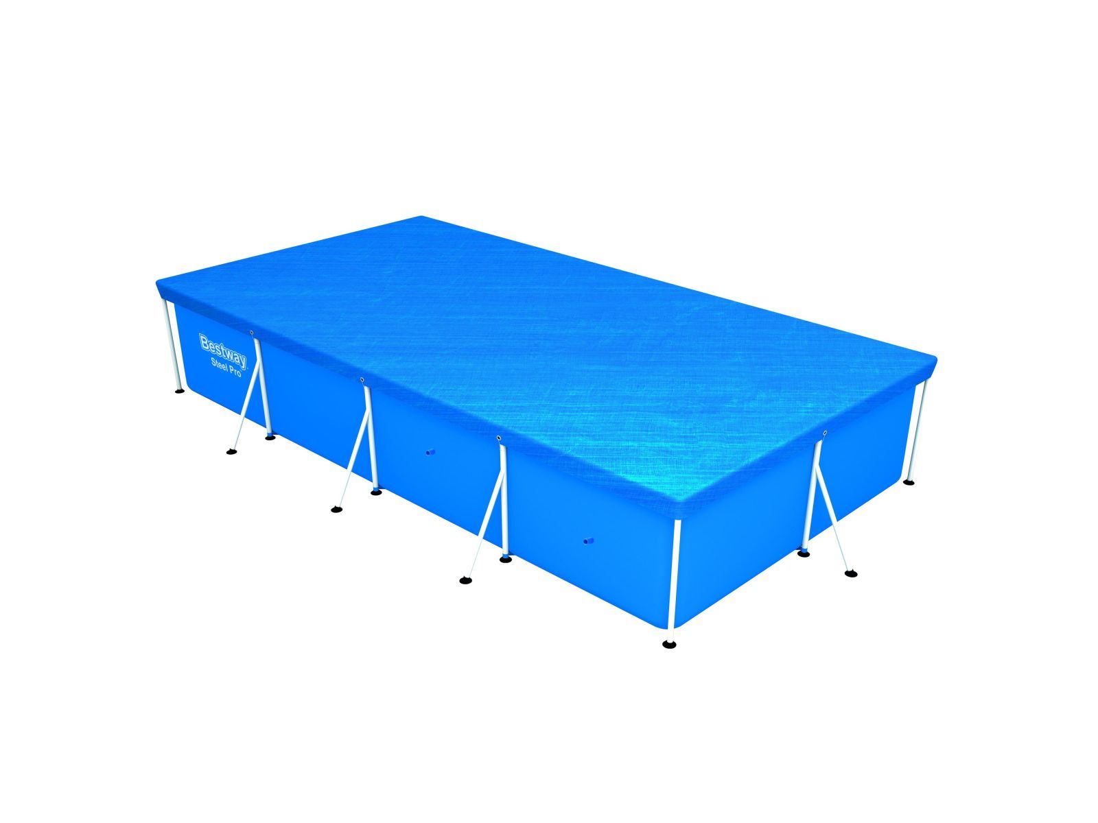 Bestway copripiscina steel pro frame rettangolare 400x211x81 cm - Bestway
